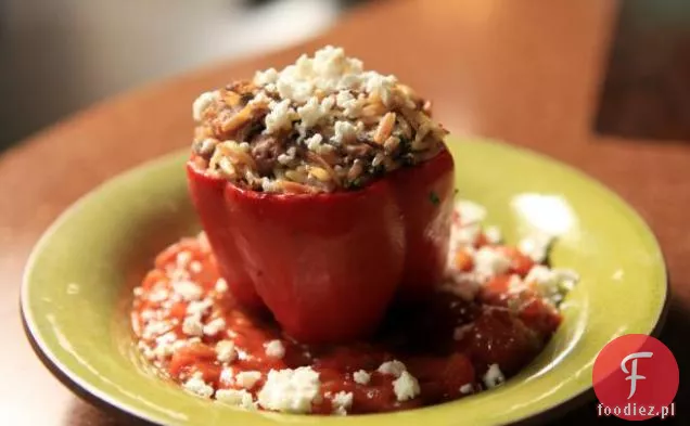 Papryka faszerowana jagnięciną i ryżem