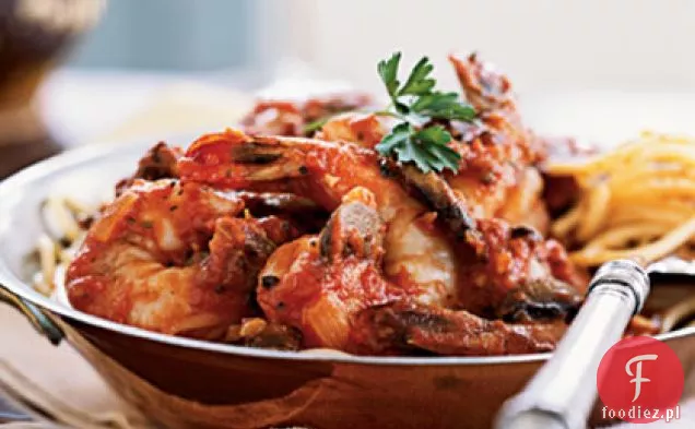 Krewetki Fra Diavolo