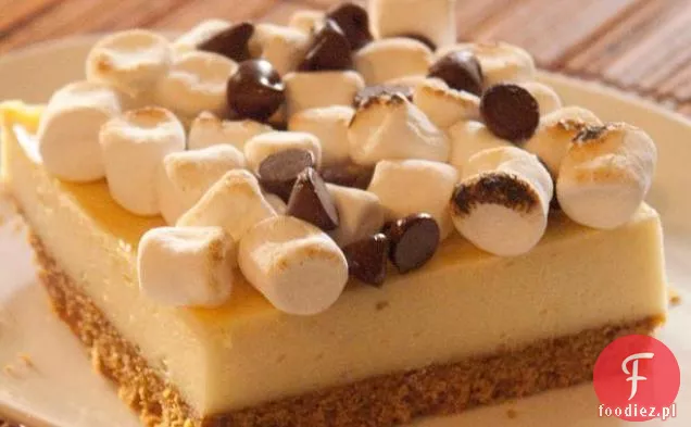 S ' mores Cheesecake Bars