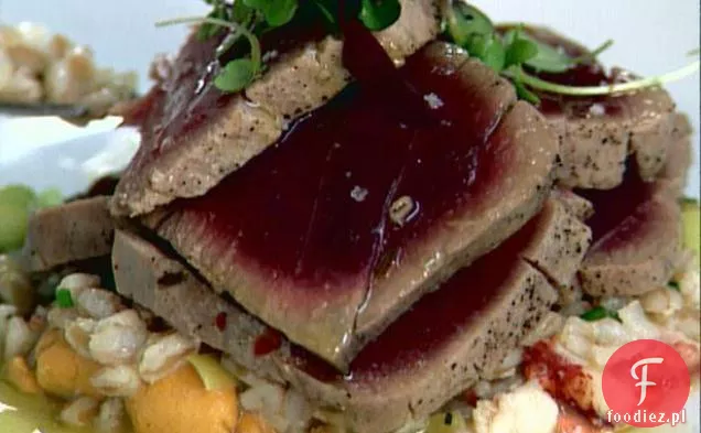 Oliwa z oliwek gotowany Tuńczyk z tymiankiem, cytryną i szalotką