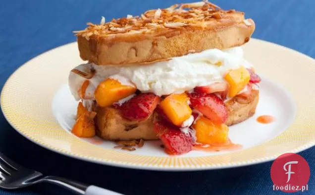 Strawberry Mango Funt Ciasto Shortcakes