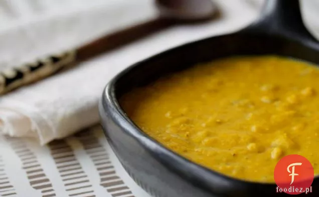 Dal Ze Złotą Soczewicą I Mlekiem Kokosowym