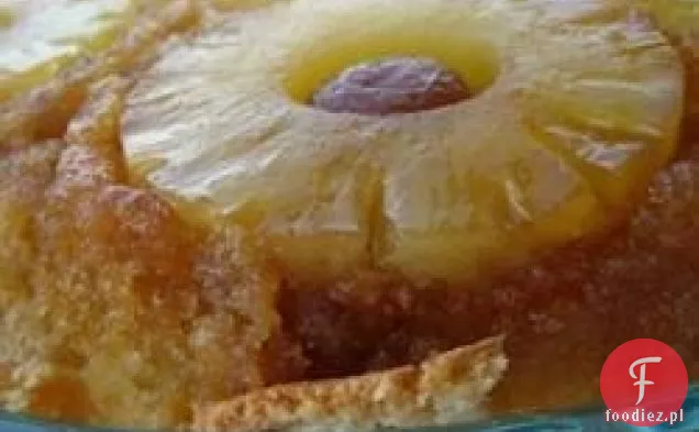 Staromodne Ciasto Ananasowe Do Góry Nogami