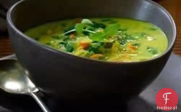 Curry i zupa z mleka kokosowego
