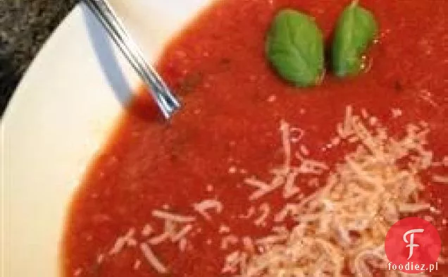 Parmezan Bazylia Zupa Pomidorowa