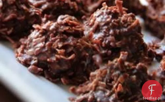 Czekoladowe Makaroniki Kokosowe