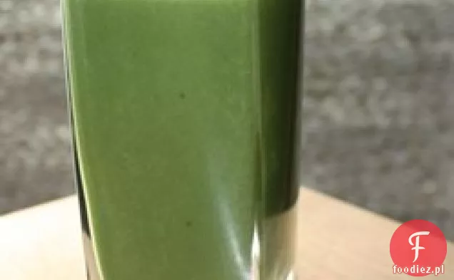 Śniadanie Bananowy Zielony Smoothie