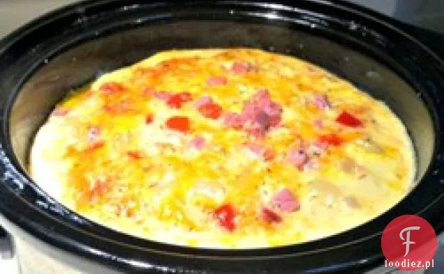 Slow Cooker Egg Brunch Zapiekanka