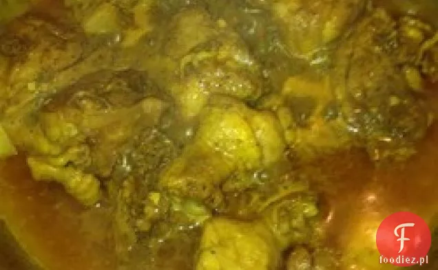 West Indian Curry Kurczak