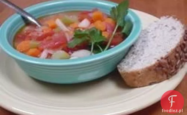 Pomidorowa Zupa Jęczmienna