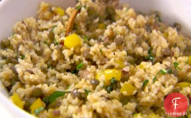 Herbed Bulgur-Soczewica Pilaf