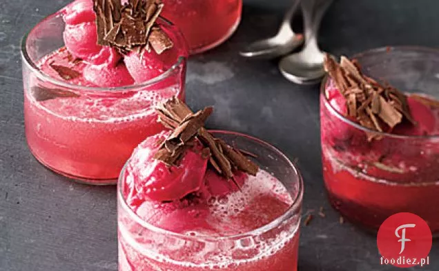 Sparkling Raspberry Parfaits