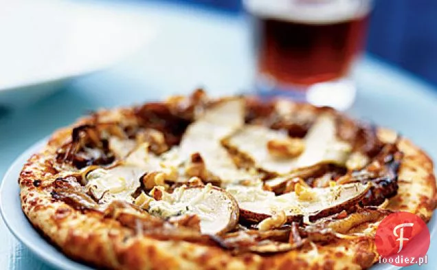 Karmelizowana Pizza Cebulowo-Gruszkowa