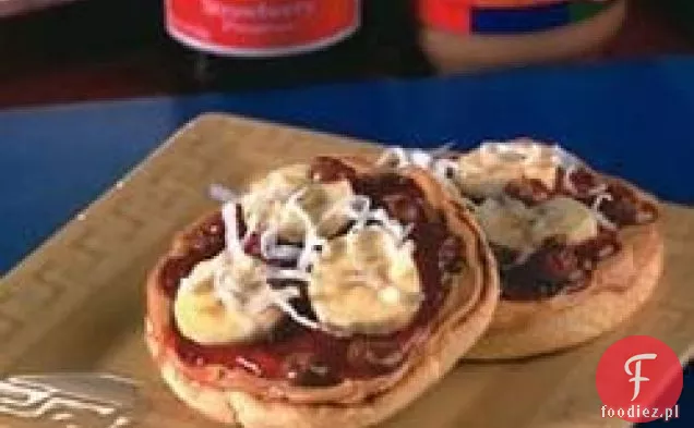 Peanut Butter & Jelly Pizza Sandwich