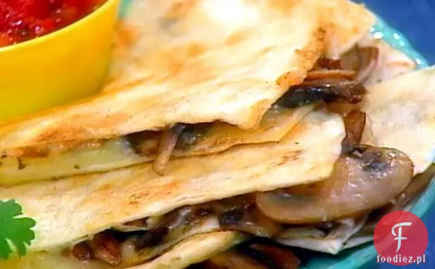 Grzybowe Quesadillas