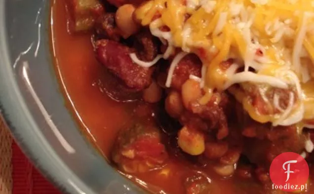 Wegetariańskie Chili w garnku