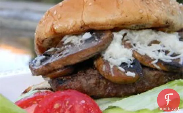 Grillowane Pieczarki Szwajcarskie Burgery