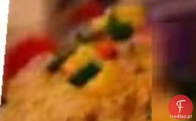 Ciastka krabowe Chae z salsą z mango i brzoskwinią