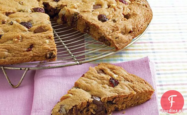 Choco-Cherry - Nut Cookie Pizza