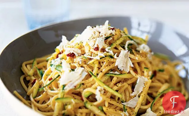 Pikantne Spaghetti Z Cukinią