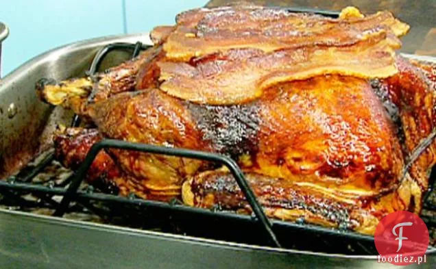 Klon-pieczony indyk z masłem szałwiowym