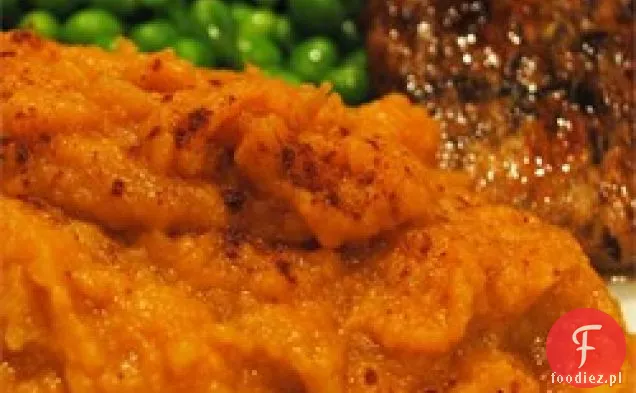 Puree słodkie ziemniaki i gruszki