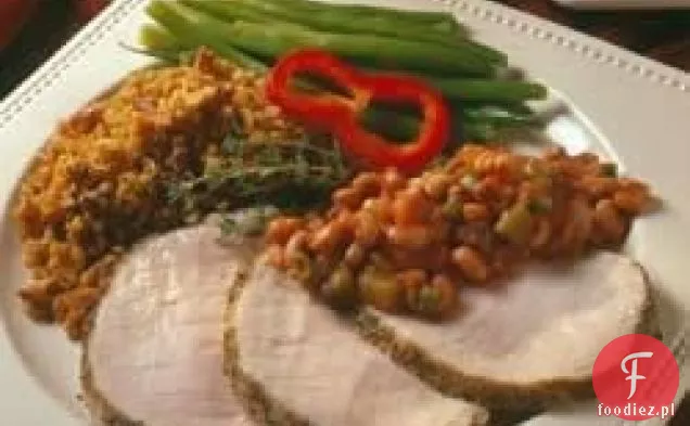 Schab bez kości pieczony z Herbed Pepper Rub