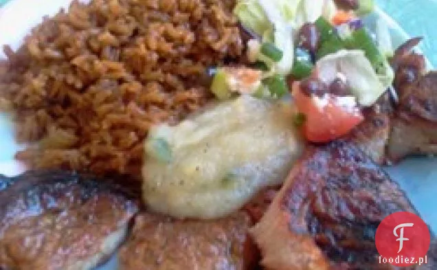 Mesquite grillowane kotlety wieprzowe z salsą jabłkową