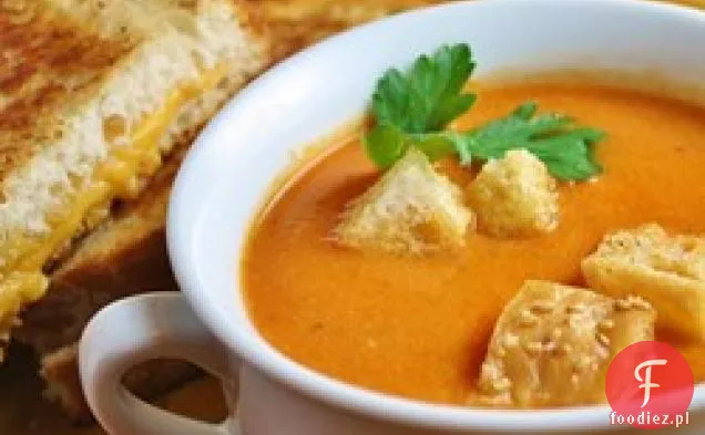 Zupa Pomidorowo-Bazyliowa Wędzona Chipotle