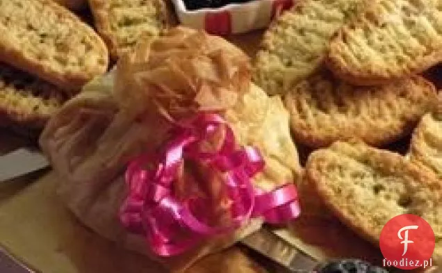 Pieczone Brie w filo z Chutney z Mango