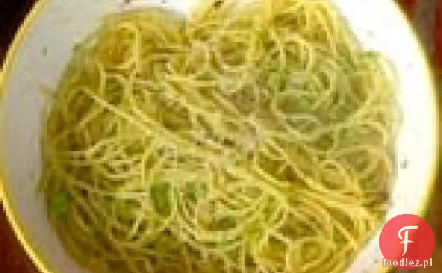 Spaghetti z zielonymi pomidorami Spaghetti con Pomodori Verdi
