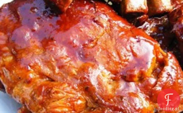 Slow Cooker Barbeque Żeberka