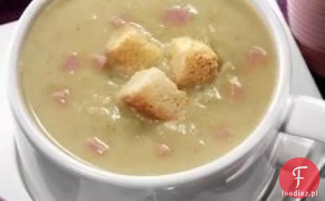 Kremowa zupa grochowa z Krajowej Rady Mleczarskiej