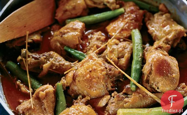 Fricassee z kurczakiem i okrą