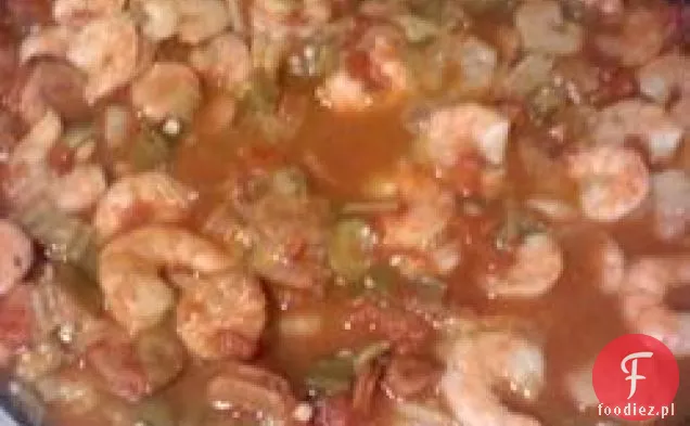 Easy Creole Okra I Krewetki