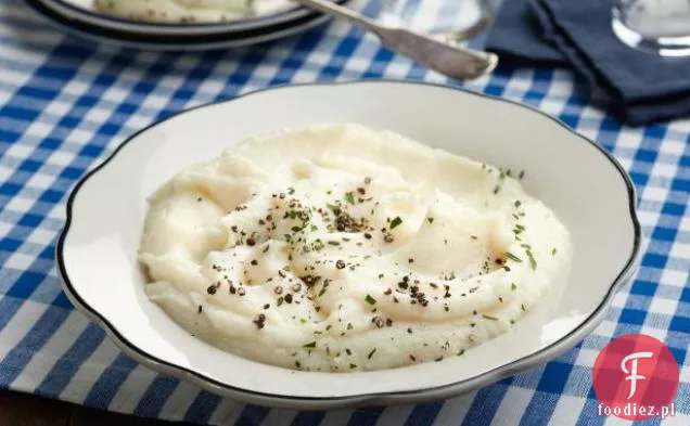 Art Smith ' s czosnek puree kalafior