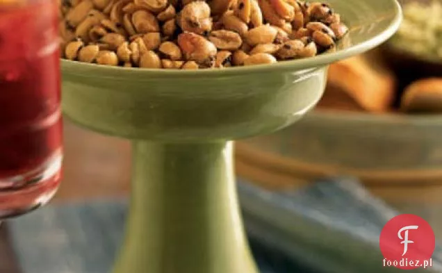 Orzeszki ziemne z indyjskimi przyprawami