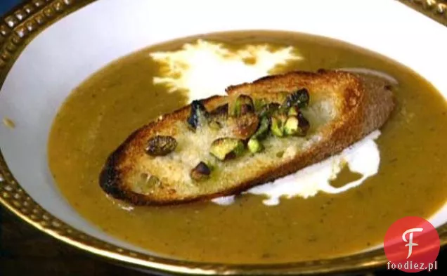 Pistacjowy Parmezan Crostini