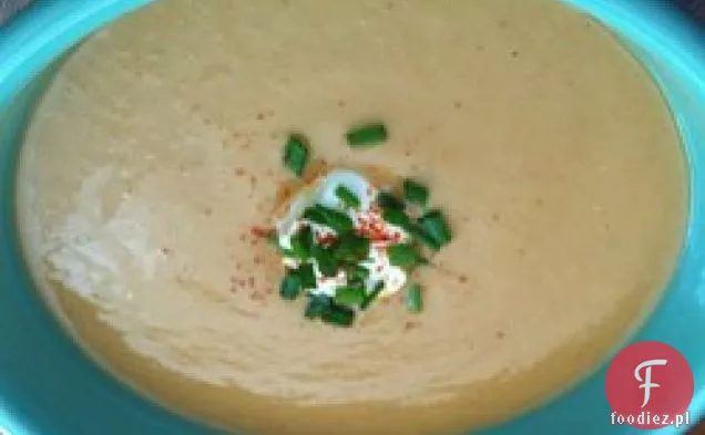 Schłodzona Zupa pomidorowo-awokado