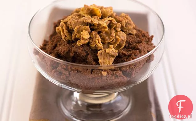 Milk Chocolate Peanut Butter Mus Z Chrupiącą Polewą