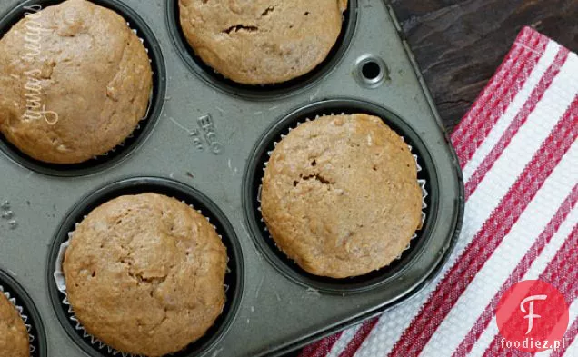 Muffiny Bananowe Z Masłem Orzechowym