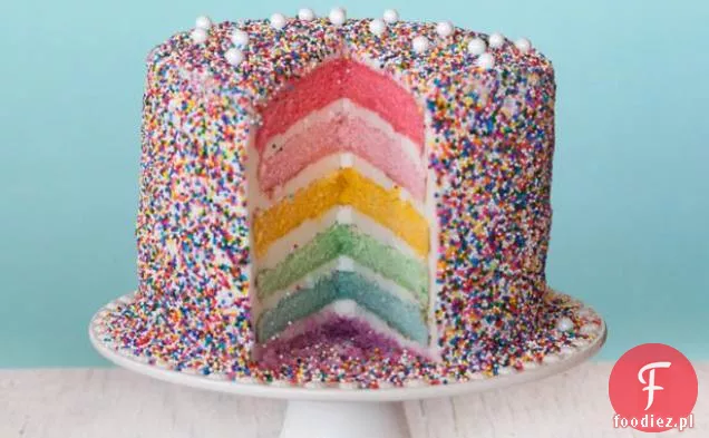 Rainbow Layer Cake
