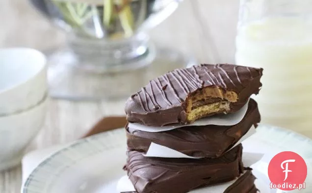 Czekoladowe kanapki z masłem orzechowym z Disneylandu