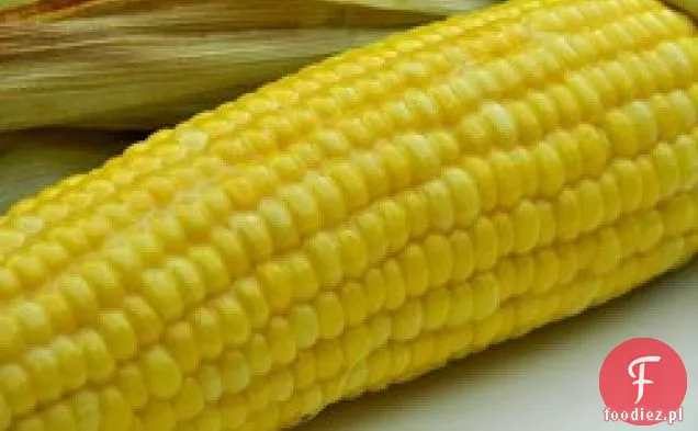 Pieczona kukurydza na kolbie