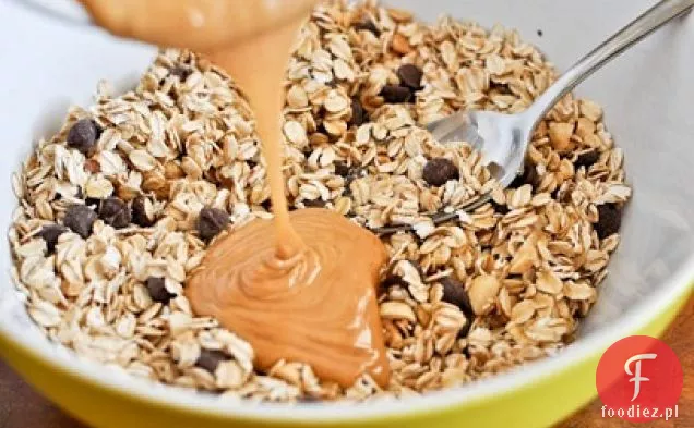 Batony Granola Z Masłem Orzechowym