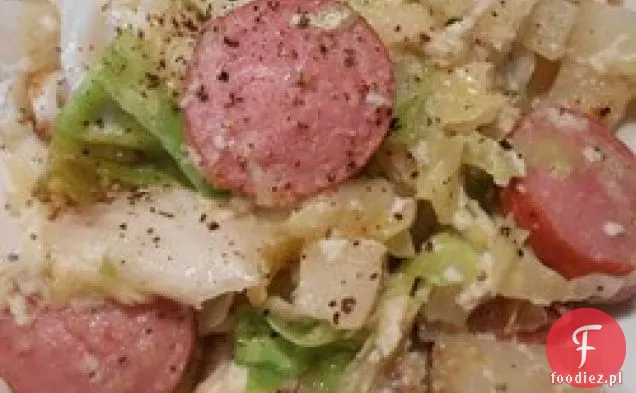 Mennonicka Kapusta Ziemniaczana Kielbasa Piec