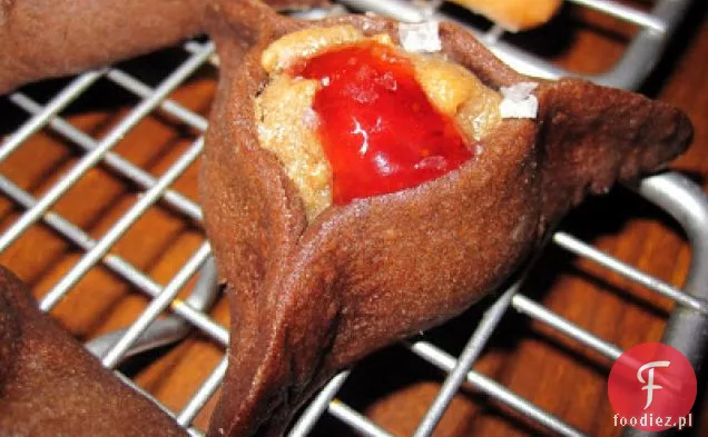 Czekolada-Masło orzechowe Hamantashen
