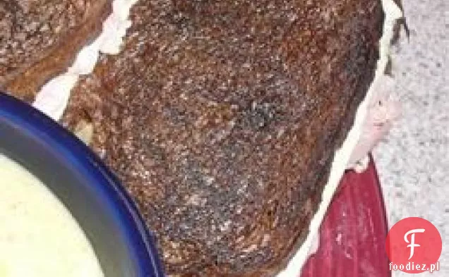 Grillowane kanapki z szynką i ananasem