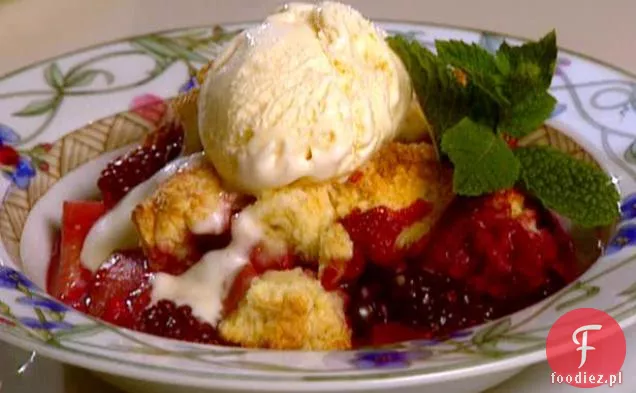 Summer Berry Cobbler
