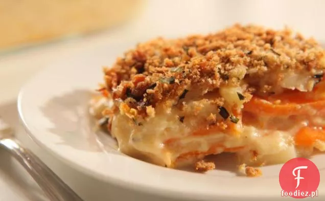Root Vegetable Au Gratin